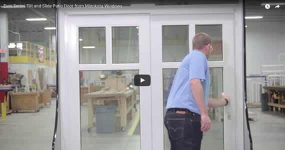 Euro Series Tilt and Slide Patio Door from Minnkota Windows